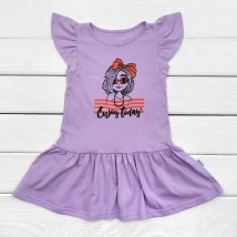 Dress for a child Enjoy today with short sleeves Dexter`s Violet 142 110 cm (d142et-lv)