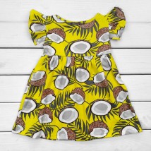 Kokosik dress for a girl Dexter`s Yellow d123k-w 98 cm (d123k-w)