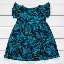 Платье StylePalm с коротким рукавом  Dexter`s  Синий d123плм  122 см (d123плм)