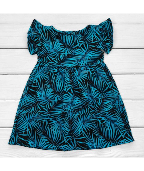 Платье StylePalm с коротким рукавом  Dexter`s  Синий d123плм  98 см (d123плм)