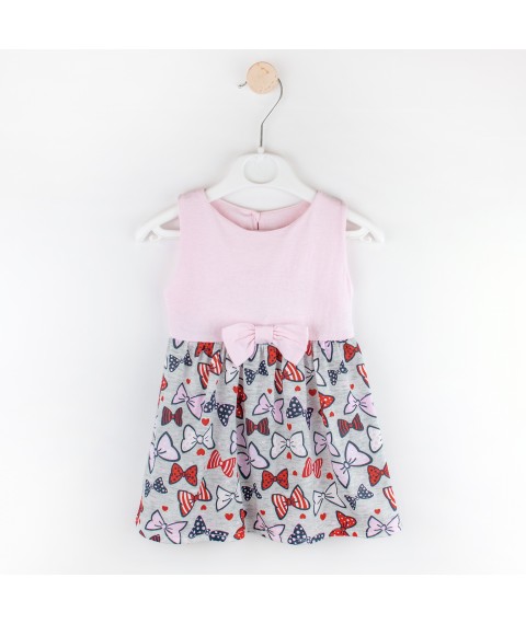 Children's dress Bows Malena Pink 136rv 116 cm (136rv)