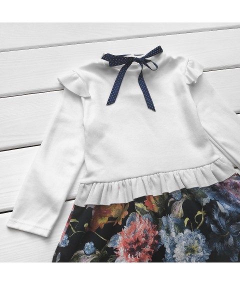 Нарядное платье для девочки           Malena  Синий 954  86 см (954)