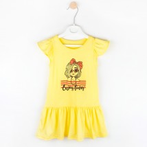 Детское платье с коротким рукавом Enjoy today  Dexter`s  Желтый d142ет-ж  98 см (d142ет-ж)