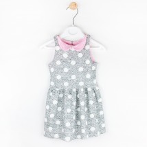 Lady Dexter`s children's sundress Gray 919 86 cm (d919-1)
