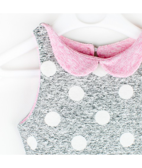 Lady Dexter`s children's sundress Gray 919 86 cm (d919-1)