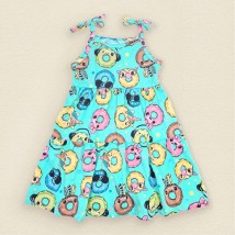 Crazy Donut Dexter`s Menthol 122 122 cm (d122pch-zl) sundress for summer for a girl with a free cut