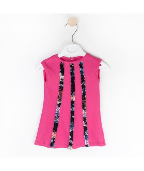 Children's summer dress Stripe Malena Raspberry 926 104 cm (926)