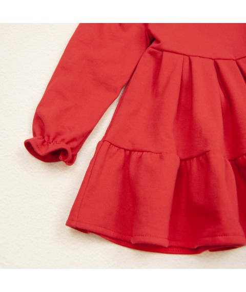 Red dress with a bandage for a girl Red holiday Dexter`s Red d380kr-ngtg 110 cm (d380kr-ngtg)