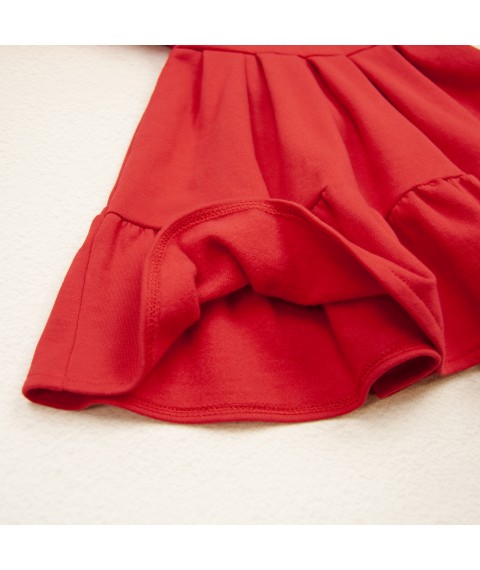 Red dress with a bandage for a girl Red holiday Dexter`s Red d380kr-ngtg 98 cm (d380kr-ngtg)