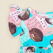 Сукня для дівчинки кулір Coconut  Dexter`s  Рожевий;Блакитний d123кс-нв  110 см (d123кс-нв)