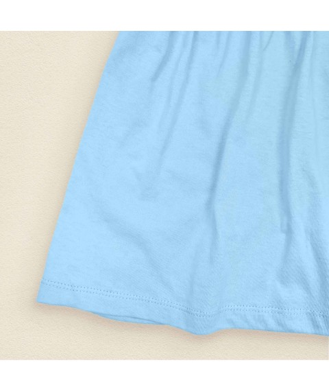 Літня сукня кулір для дівчинки Heart  Dexter`s  Блакитний 118  104 см (d118сц-гб)
