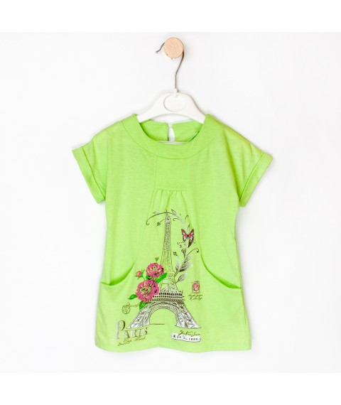 Children's summer tunic Malena Green 177 98 cm (177-z)