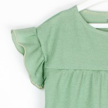 Літня сукня з вафельної тканини Olive  Dexter`s  Зелений d126вф-ол  98 см (d126вф-ол)