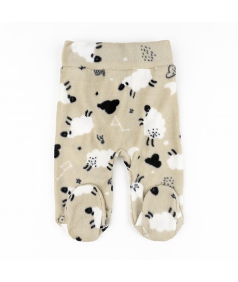 Ползуны для малышей флис Sheep  Dexter`s  Бежевый d802бр  62 см (d802бр)