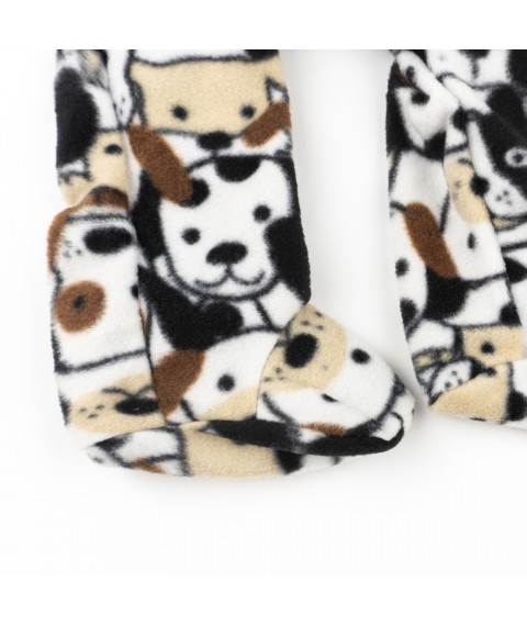 Ползуны для малышей флис Dogs  Dexter`s  Коричневый d802сб  74 см (d802сб)