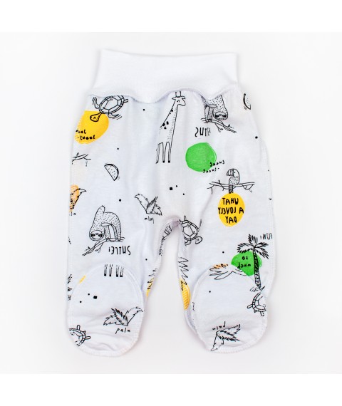 Ползуны для малышей  Zoo  Dexter`s  Белый d106зо  56 см (d106зо)