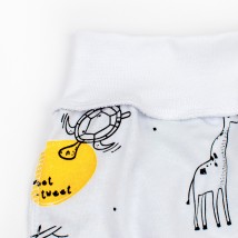 Ползуны для малышей  Zoo  Dexter`s  Белый d106зо  56 см (d106зо)