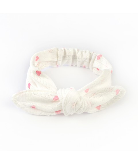 Повязка для девочки Pink Hearts  Dexter`s  Белый 501876 40  (501876)