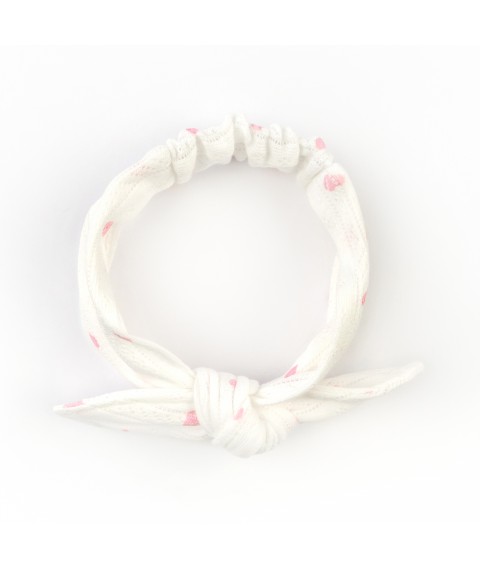 Повязка для девочки Pink Hearts  Dexter`s  Белый 501876 40  (501876)