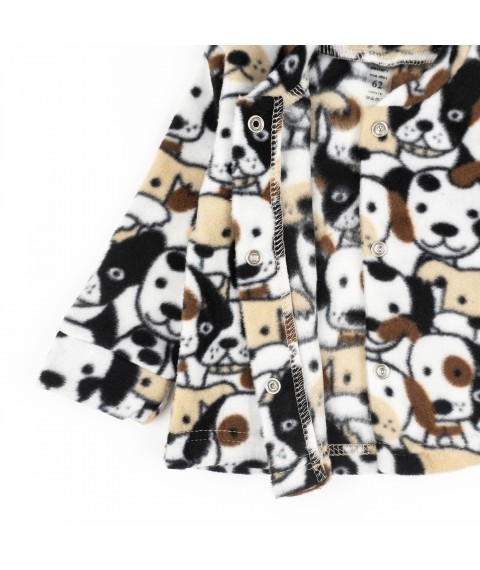 Кофточка флис для малышей Dogs  Dexter`s  Коричневый d801сб  74 см (d801сб)