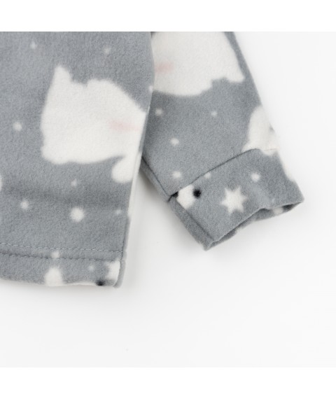 Кофточка флис для малышей Bunnies  Dexter`s  Серый d801зц  62 см (d801зц)