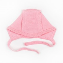 Cap with bows, pink plain Dexter`s Pink 980 38 (d980rv)