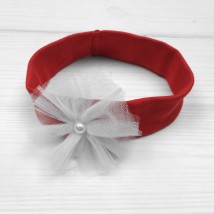 Красная повязочка для девочки  Malena  Красный 18-34   (18-34)