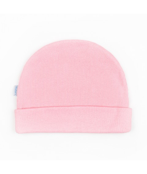 Single baby girl's hat from a scar pink Dexter`s Pink 21 134 cm (d21-22shp-rv)