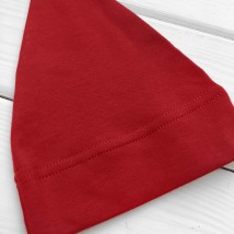 Шапочка для малюків ковпачок червоного кольору  Malena  Червоний 962-8кр-нгтг 48  (962-8кр-нгтг)