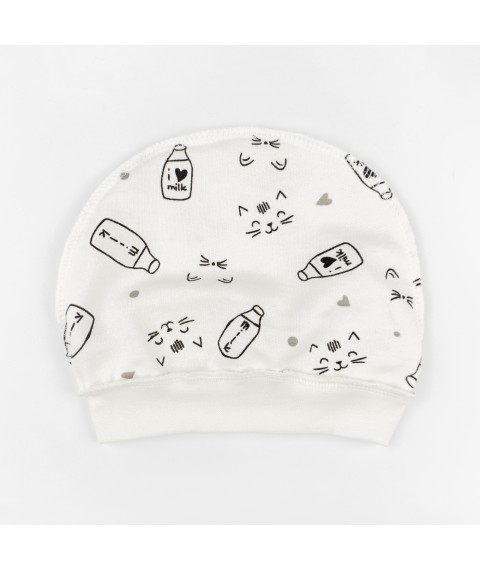 Шапочка на манжеті Milk   Dexter`s  Білий d328млк-мл 48  (d328млк-мл)