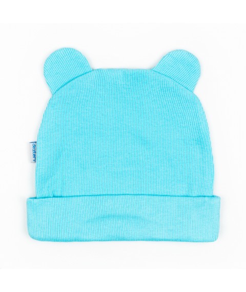 Dexter's single-layer cap with ears Blue 21-2 74 cm (d21-2shp-bz)