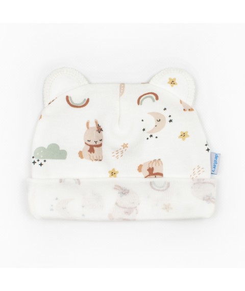 Шапочка з вушками Bunnies  Dexter`s  Молочний d962з-нв 40  (d962з-нв)