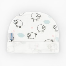 Шапочка с наружными швами Cute Lambs  Dexter`s  Белый d962-1ов-б 38  (d962-1ов-б)