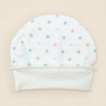 Hat in the maternity hospital external seam Dream Dexter`s White; Pink 962 38 (d962-1zd-rv)