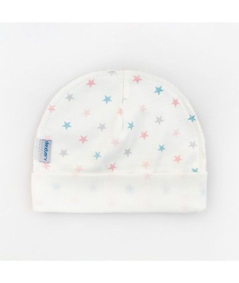 Hat in the maternity hospital external seam Dream Dexter`s White; Pink 962 38 (d962-1zd-rv)