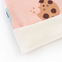 Шапочка для малышей на манжете с начесом Pink cookies  Dexter`s  Розовый 310272 40  (310272)