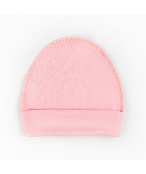 Шапочка для немовлят з підворотом Pink  Dexter`s  Рожевий 910175 38  (910175)