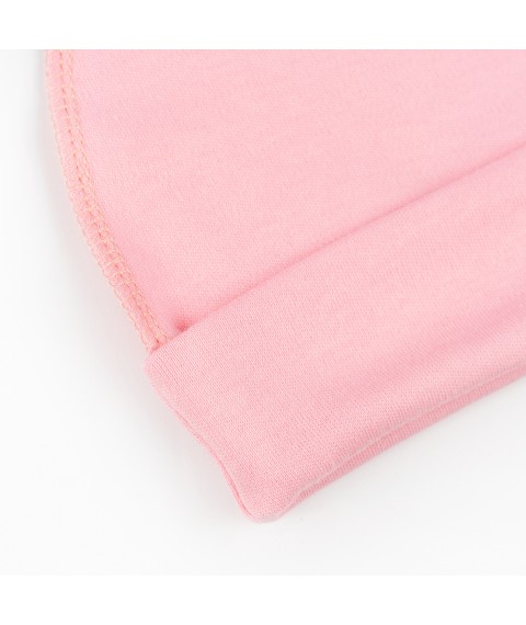Шапочка для немовлят з підворотом Pink  Dexter`s  Рожевий 910175 38  (910175)