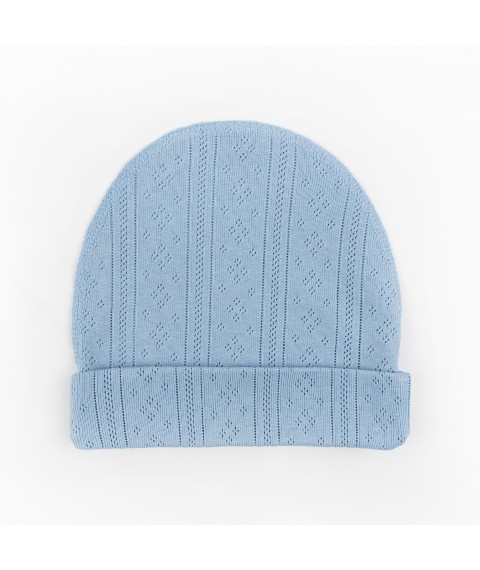 Шапочка для немовлят з підворотом Sky Blue  Dexter`s  Синій 910161 38  (910161)