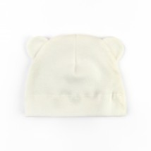 Шапочка з вушками для немовлят під распошив Milk  Dexter`s  Молочний 910415 38  (910415)