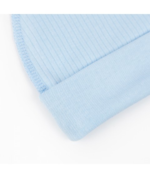 Шапочка для малышей с подворотом Blue  Dexter`s  Голубой 910164 38  (910164)
