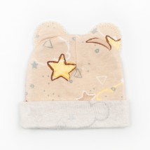 Coffee Sky Dexter`s interlock cap with ears Beige d962kv-nb 38 (d962kv-nb)