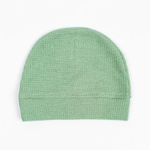 Hat for newborns waffle Dexter`s Green d162-1vf-ol 38 (d162-1vf-ol)