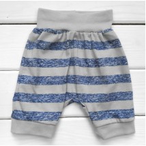 Boys shorts in a stripe Malena Gray 154 68 cm (154-1)