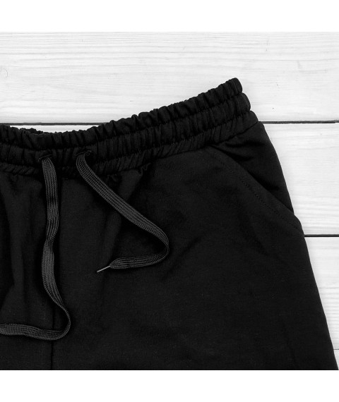 Жіночі чорні шорти з кишенями  Dexter`s  Чорний 22-01  S (d22-01)