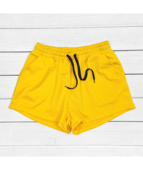 Women's summer yellow shorts Dexter`s Yellow 22-04 S (d22-04)