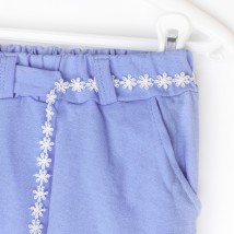 Girl's shorts Chamomile Malena Blue 164 80 cm (164-2gb)