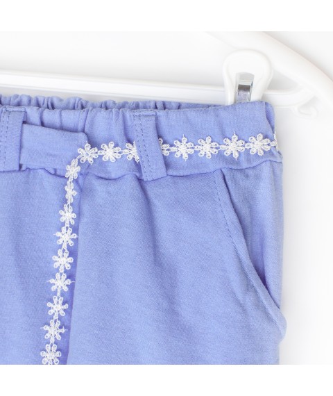 Girl's shorts Chamomile Malena Blue 164 80 cm (164-2gb)