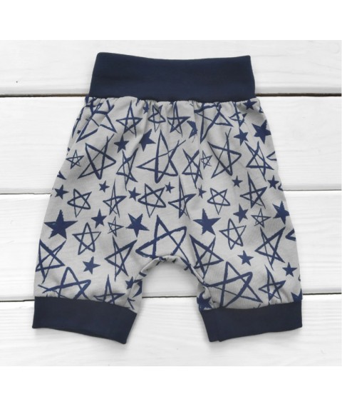 Boys' shorts with star Malena Gray 154 74 cm (154-2)
