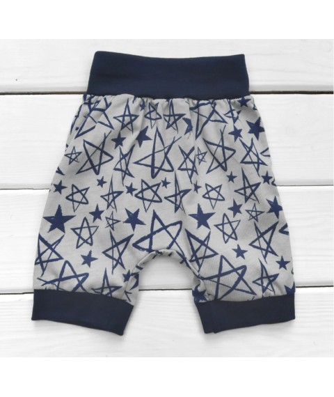 Boys' shorts with star Malena Gray 154 68 cm (154-2)